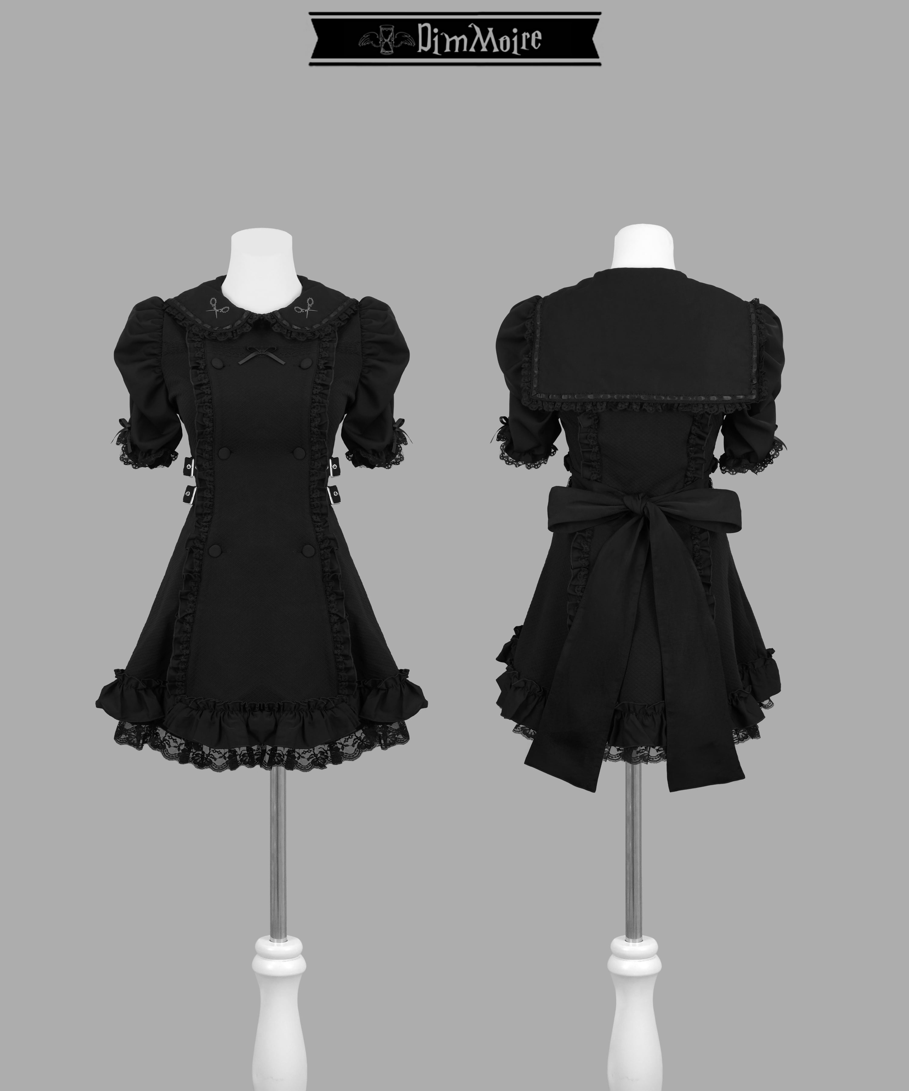 [DimMoire] Underworld Girl's Sailor Two-Piece Set