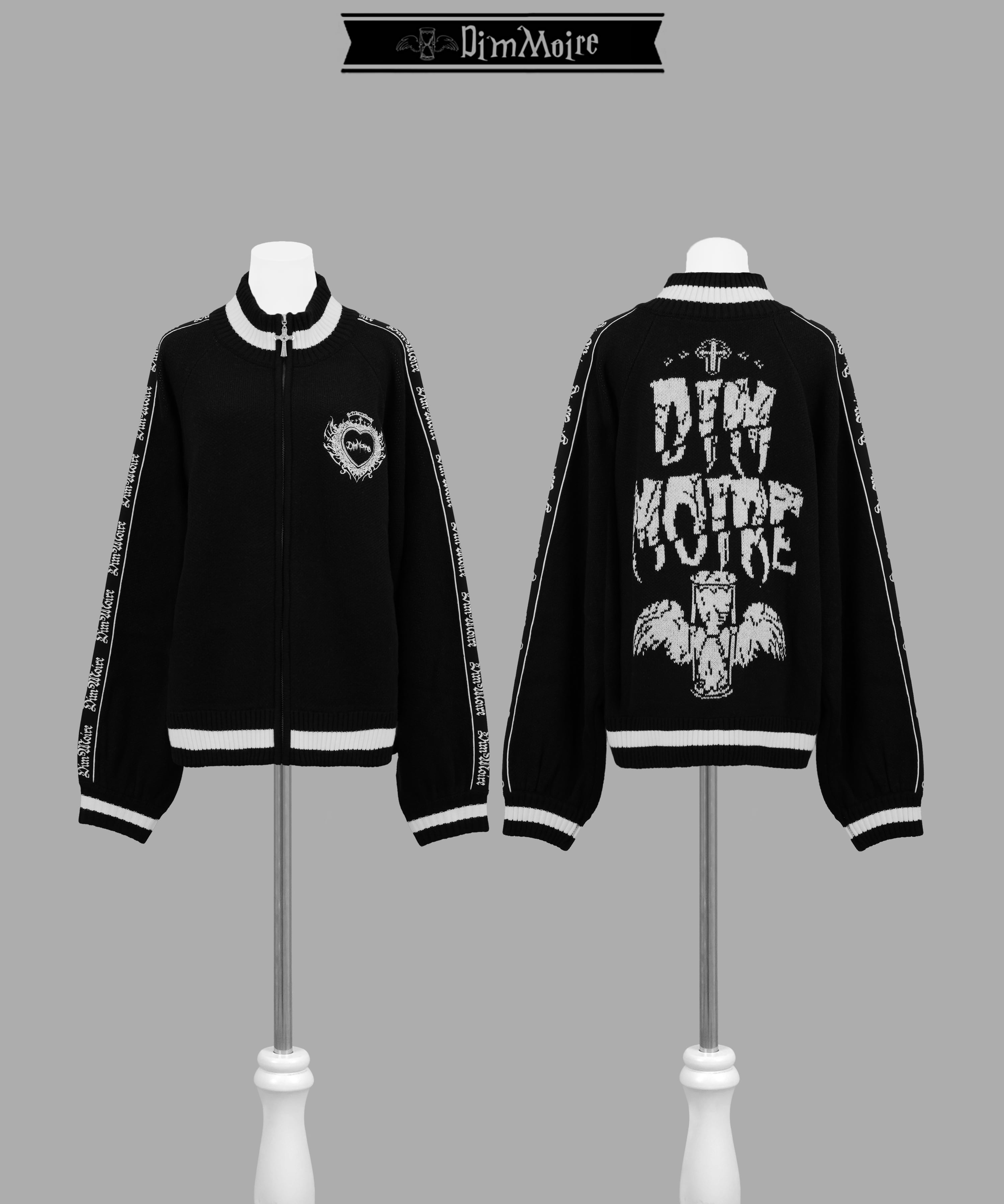 [DimMoire] Knitted Jersey Top