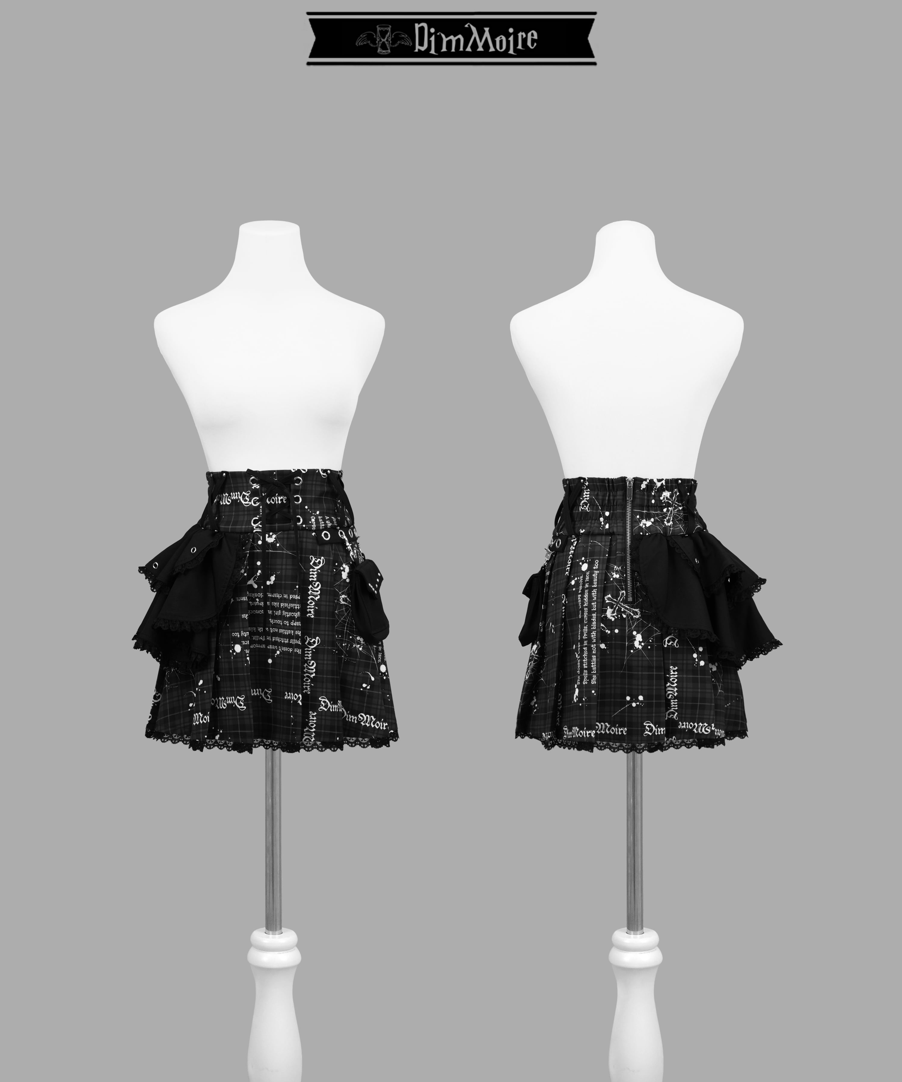 [DimMoire] Charming Asymmetrical Mini Skirt
