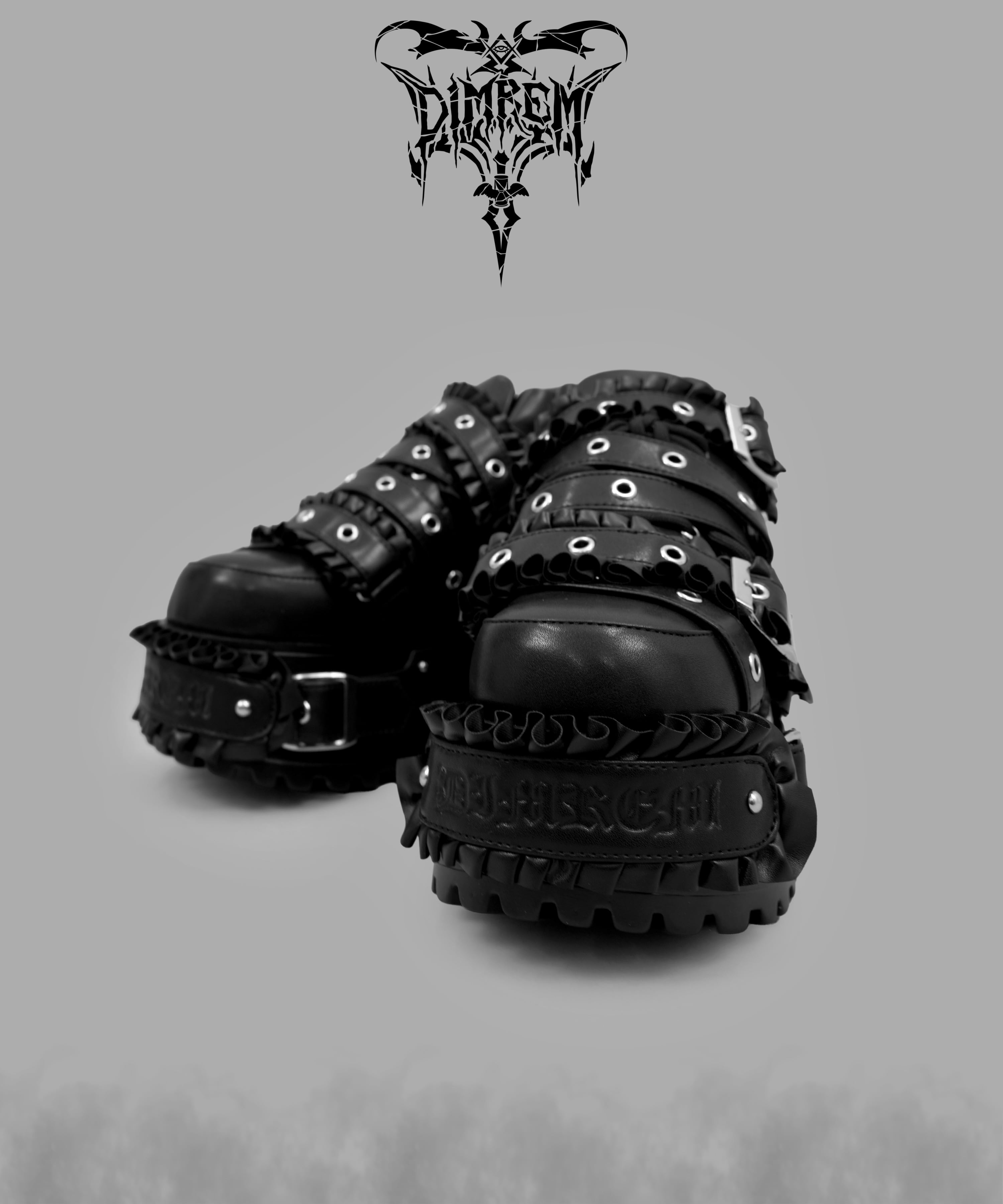 [DIMREM]  Extreme Shoes with Frilled Belts