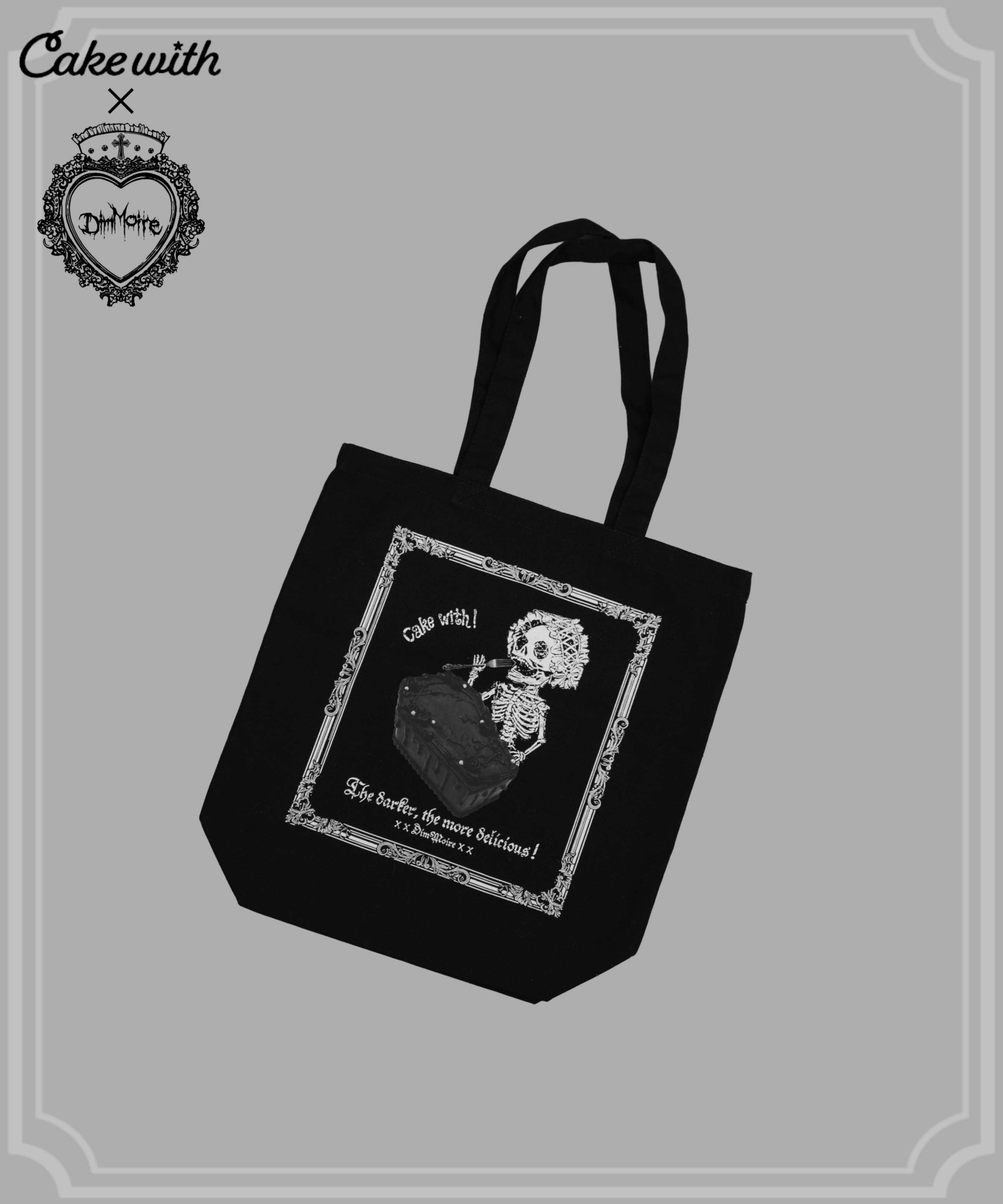 [Cake with×DimMoire] The Coffin Cake Tote Bag