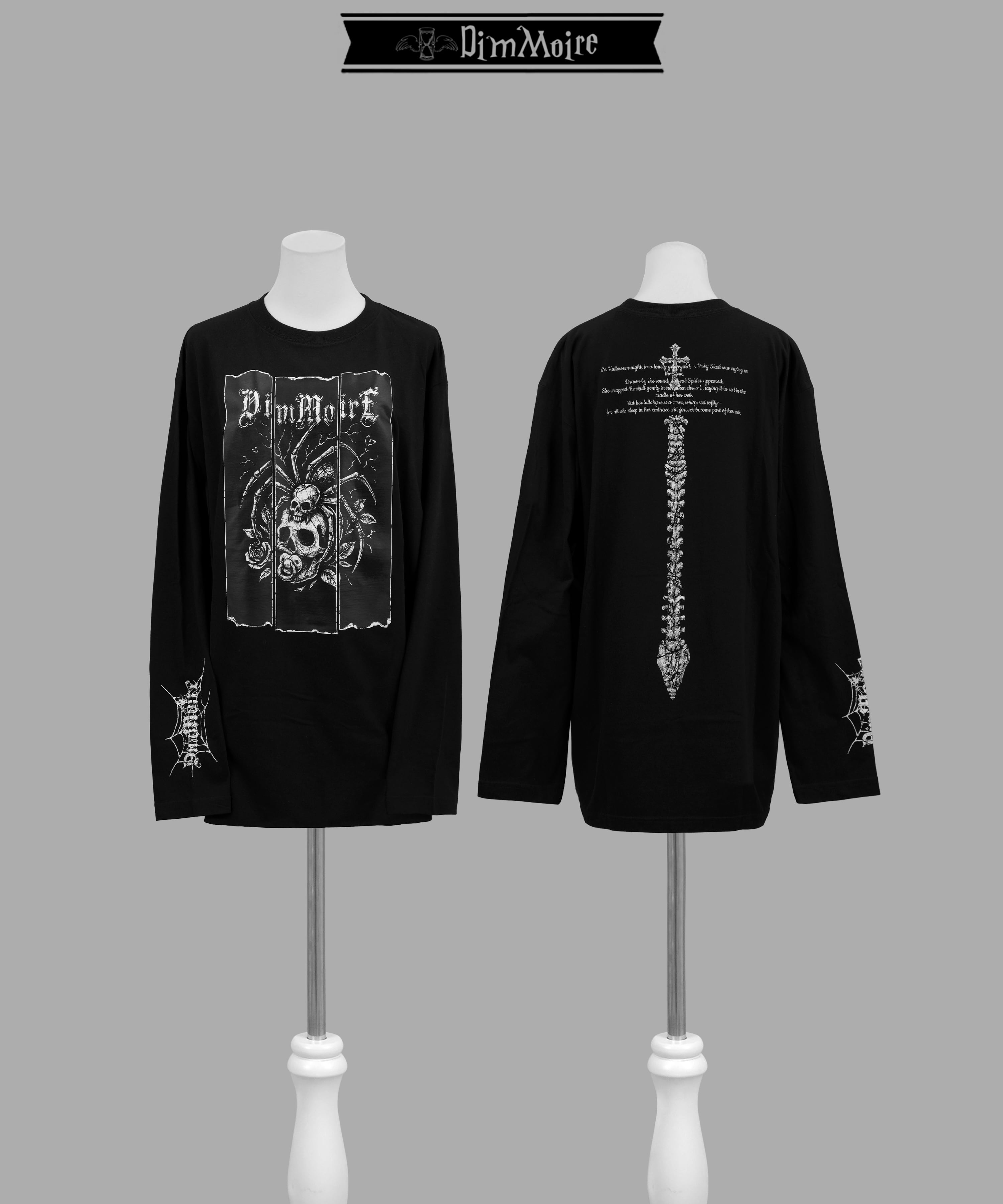 [DimMoire] Webbed Lullaby Long-Sleeved T-Shirt