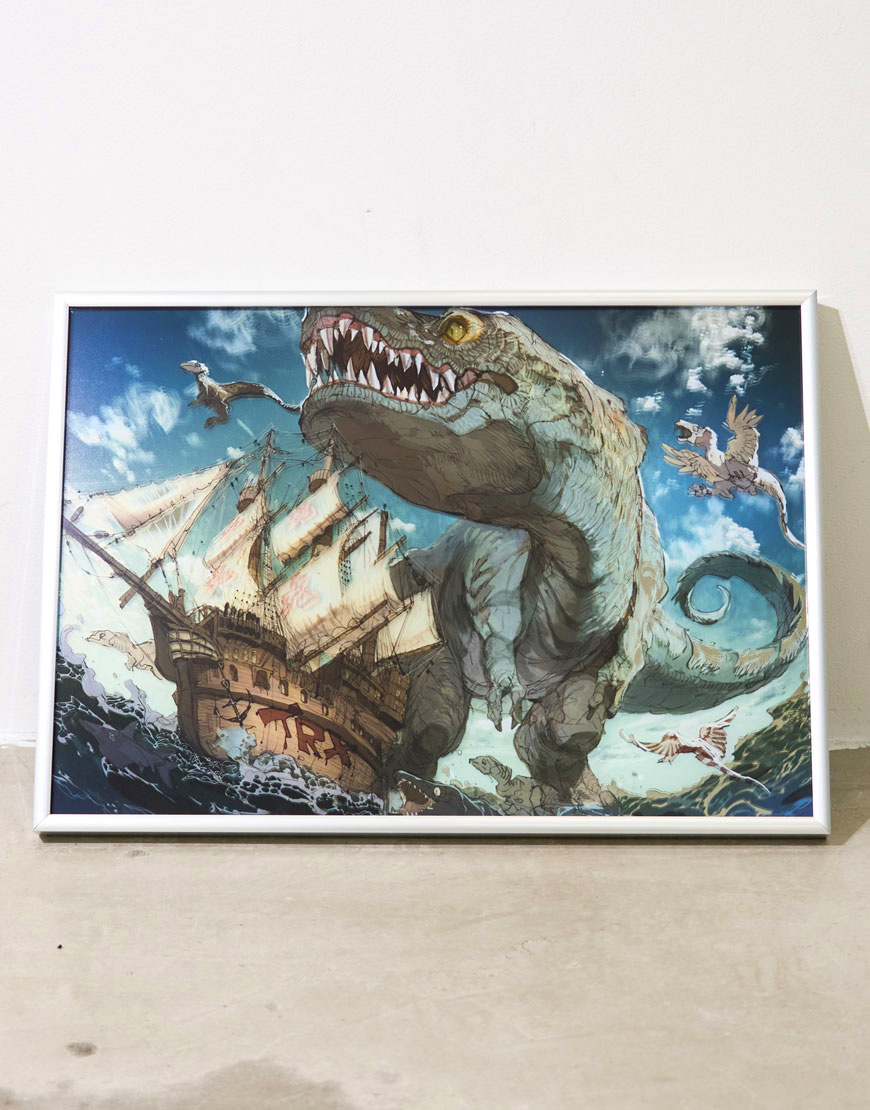 [GALLERY BY ACRO TOKYO] Demizu Posuka Collaboration A3 Mirror-Finish Art Print