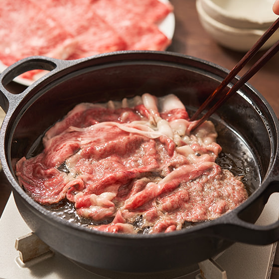 Kagoshima Wagyu Beef Sirloin Slices for Hot Pot